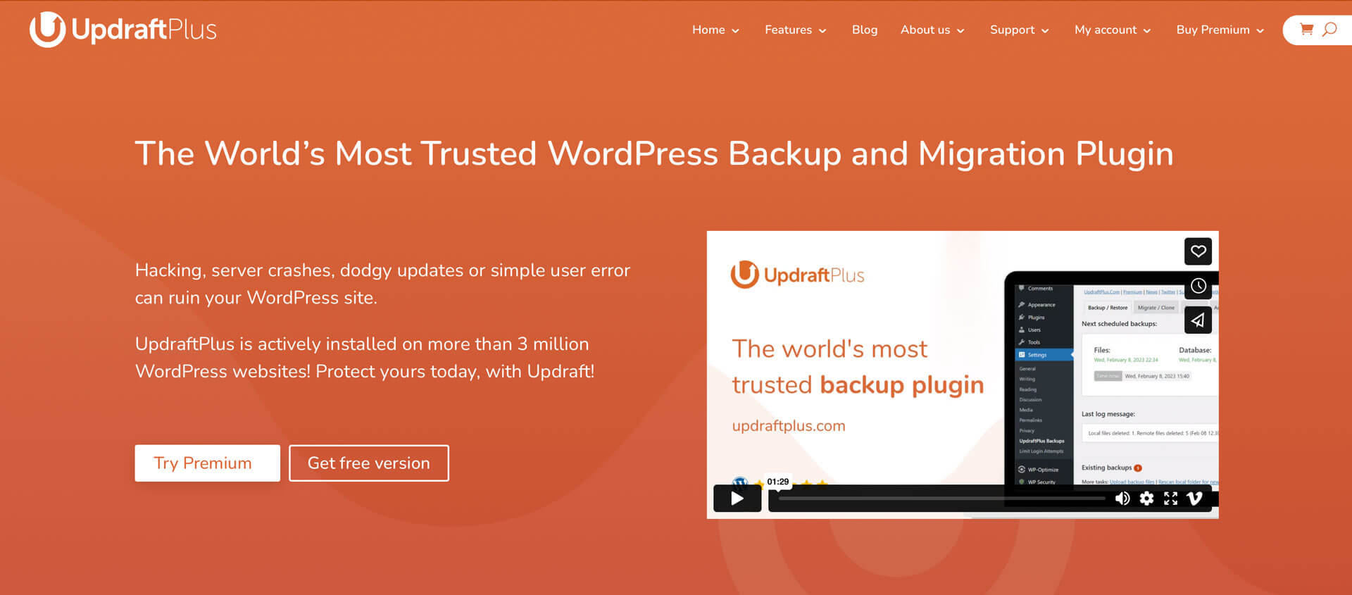 Updraft Plus WordPress Backup Plugin vorgestellt von der Inspiras Webagentur Frankfurt