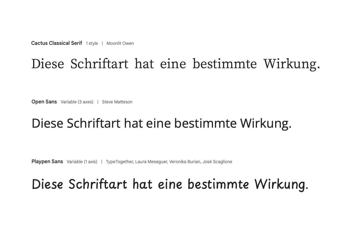 Psychologische Wirkung von Typographie - Inspiras Webagentur Frankfurt